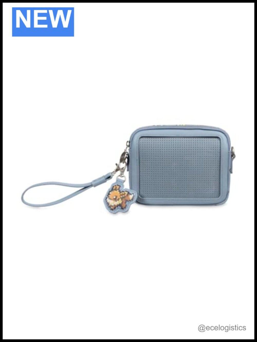 Pokemon Eevee Evolutions Pixel Pin Clutch Transparent Front